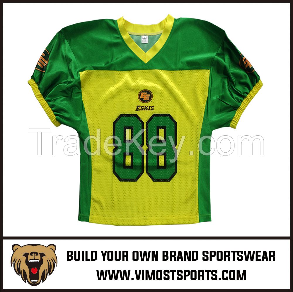 Custom Sublimated Adult and Youth American Football Shirts