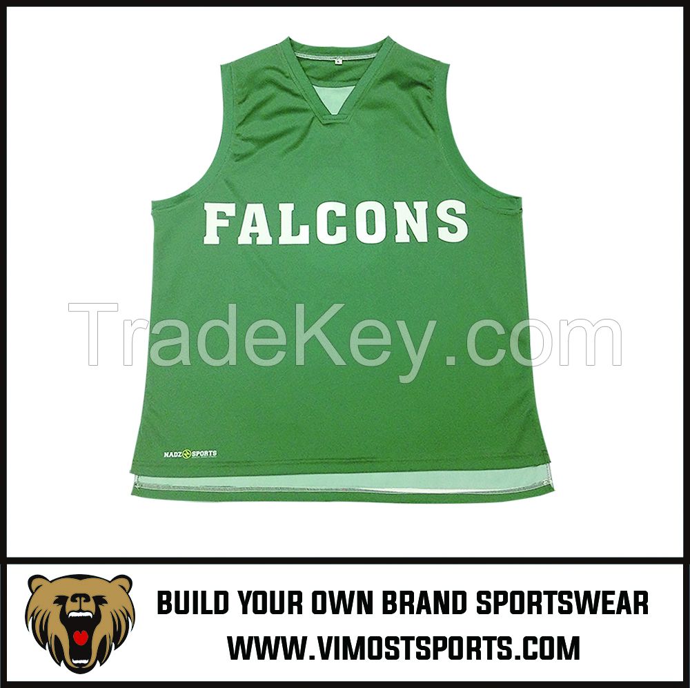 OEM 100% polyester Custom Sublimation Basketball Jersey