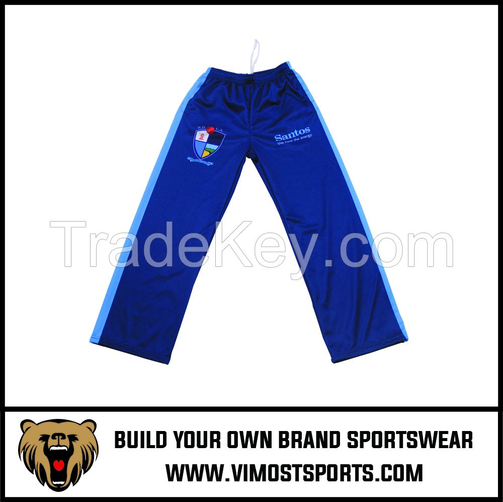 OEM 100% Polyester  Custom Sublimation Jacket Pants