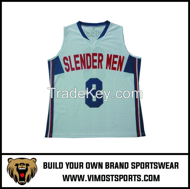 OEM 100% polyester Custom Sublimation Basketball Jersey