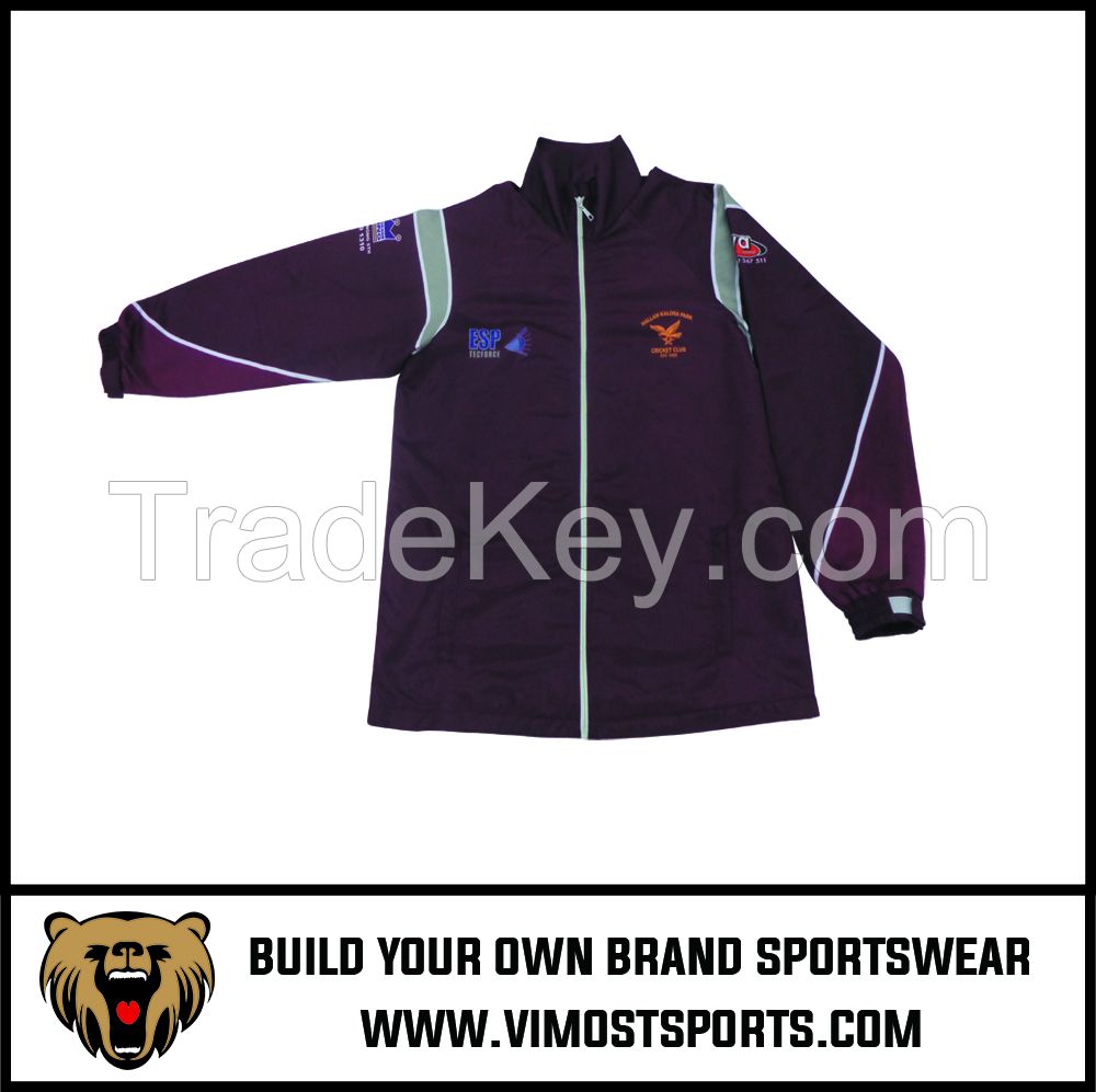 OEM 100% Polyester  Custom Sublimation Jacket