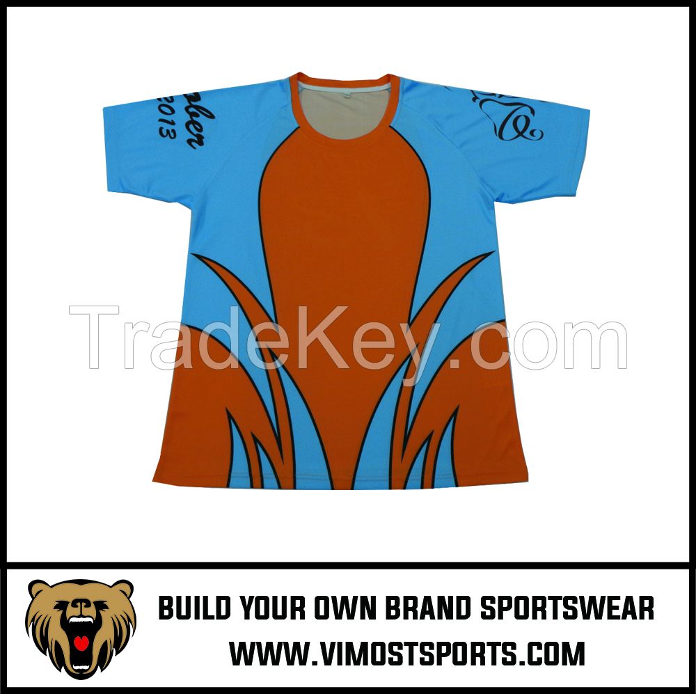 OEM Custom Sublimation Printed sportswear T-shirt