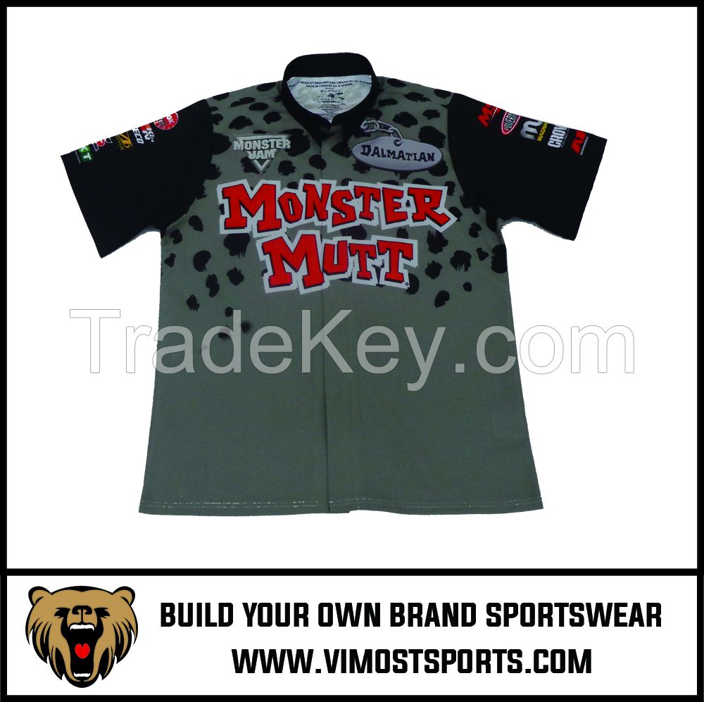 Custom Sublimation Sportswear Racing Shirt