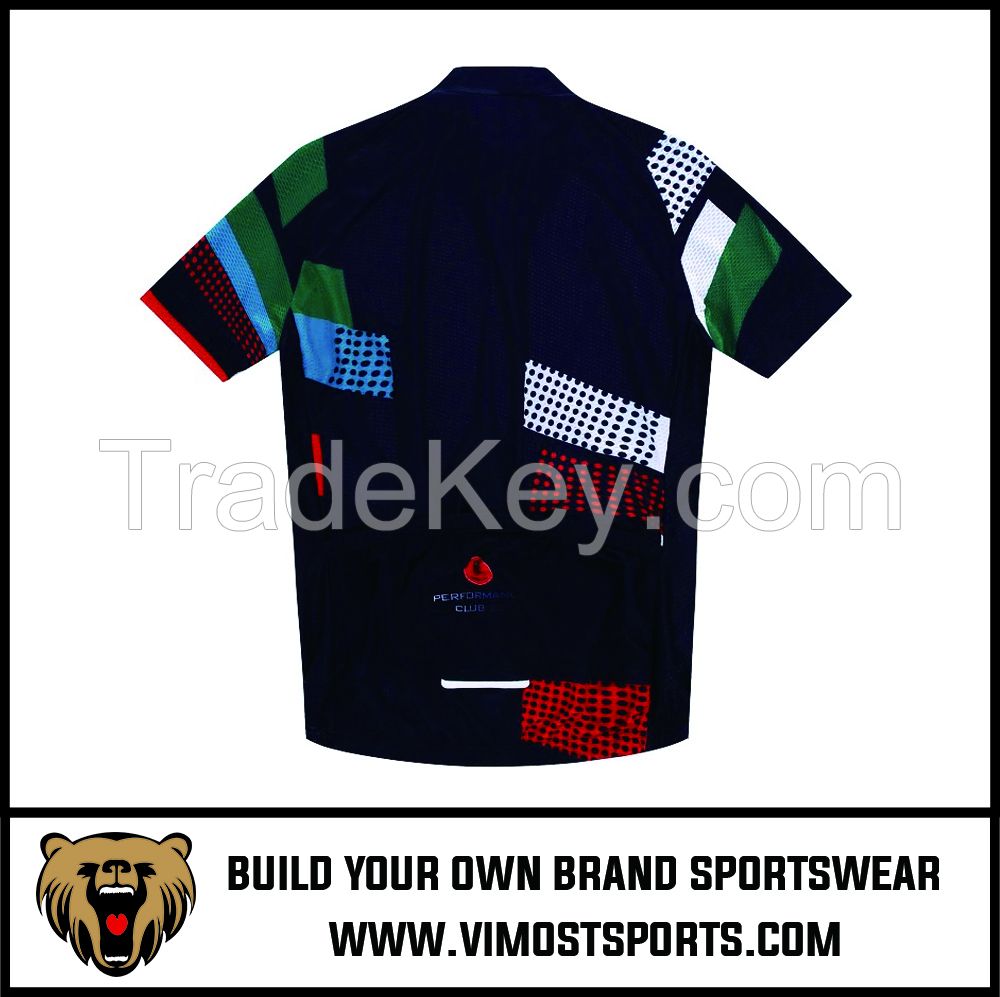 Men Breathable Quick Dry Cycling Shirts