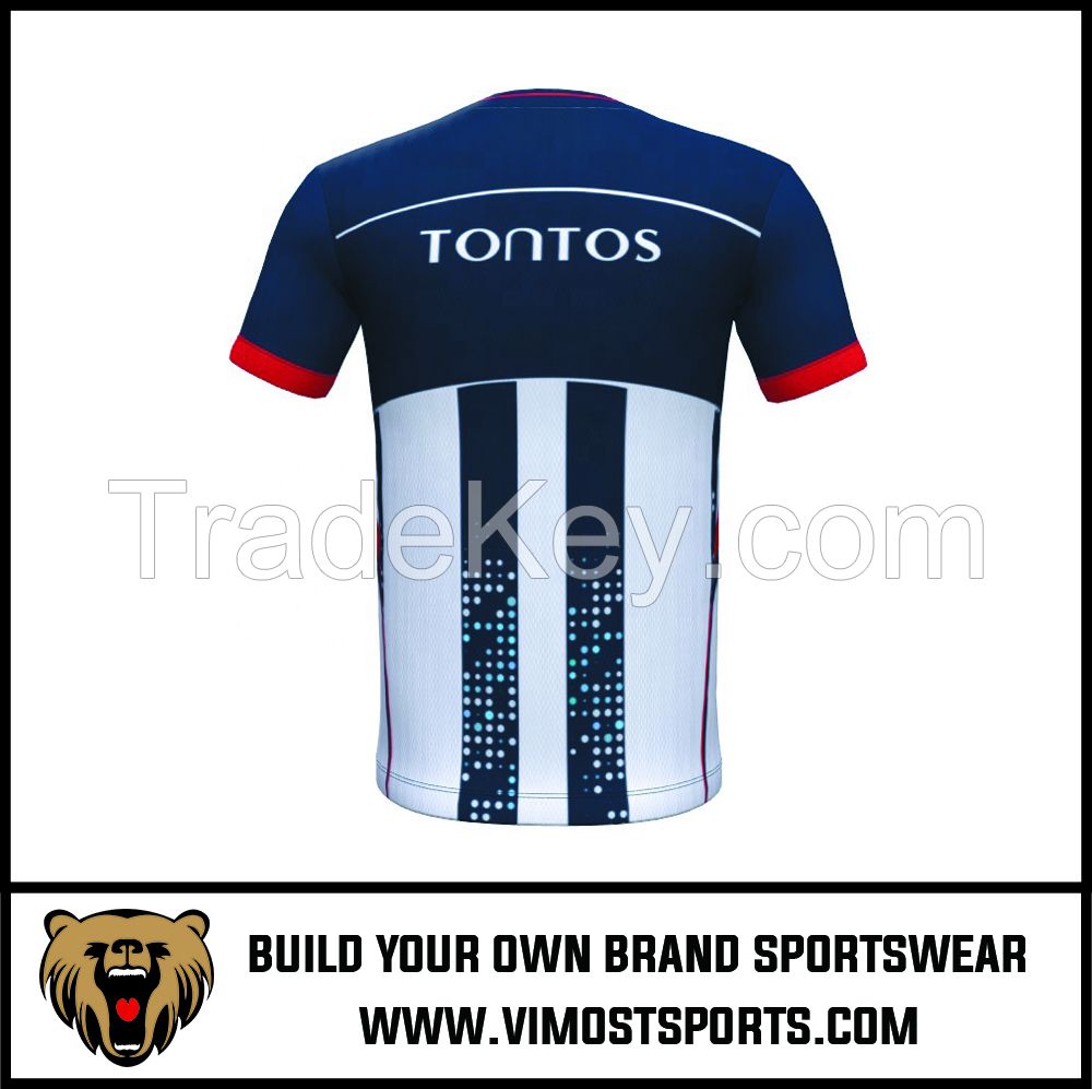  Custom Team LOGO Sublimation Men Soccer Football Jersey