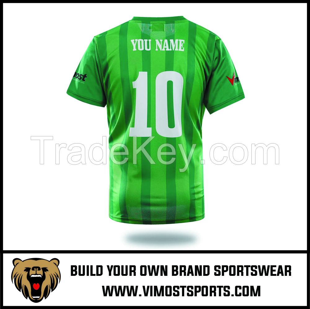  Custom Team LOGO Sublimation Men Soccer Football Jersey