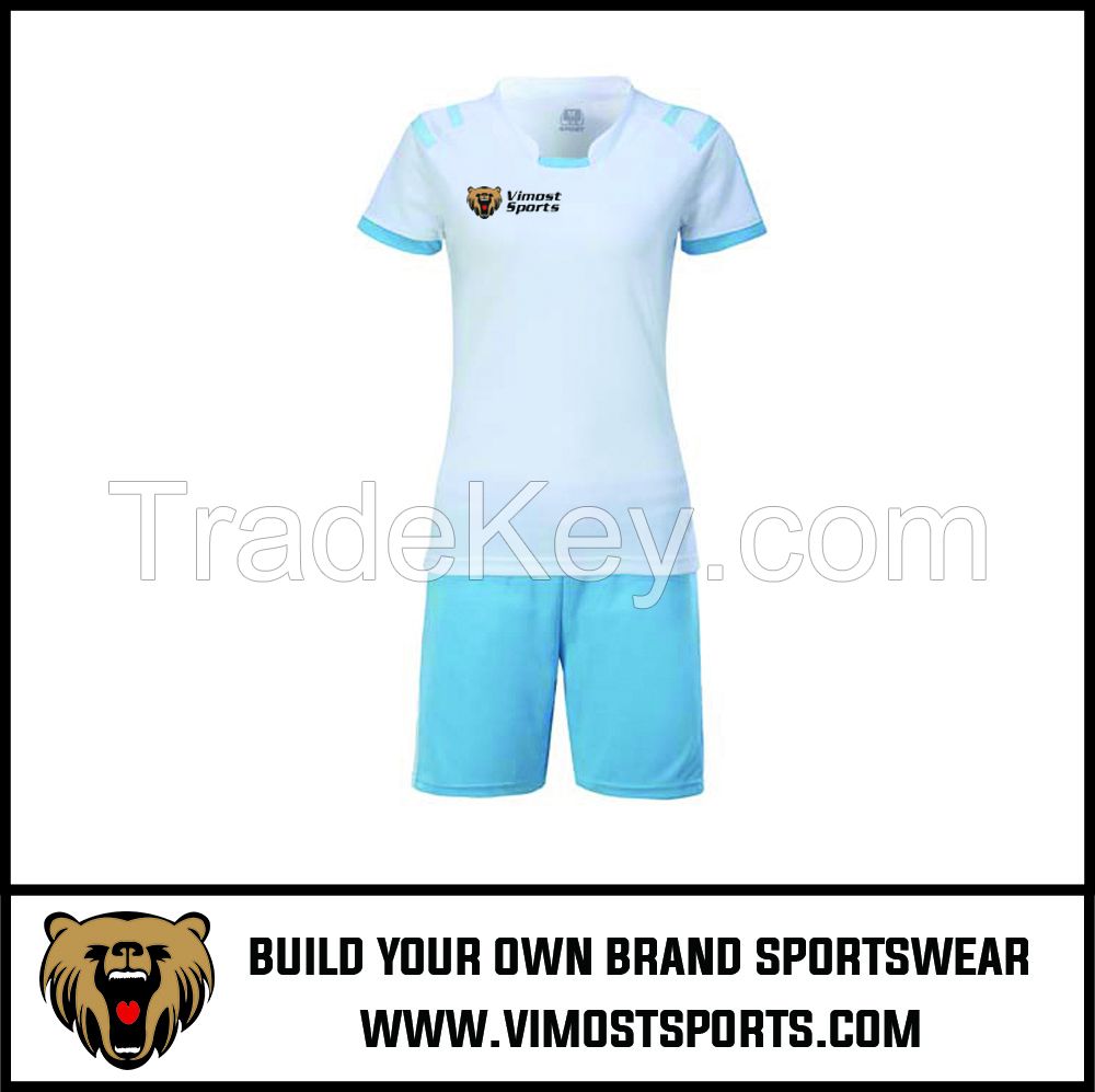  Custom Team LOGO Sublimation Women Soccer Football Suit