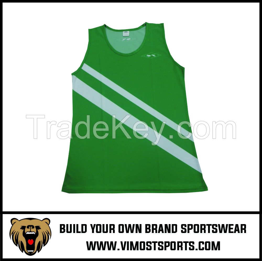 Cheap High Quality Custom Sublimation Men Singlet