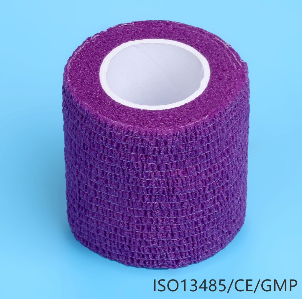 Disposable Medical Fixing Tape Self-Adhesive Non-Woven Elastic Bandage