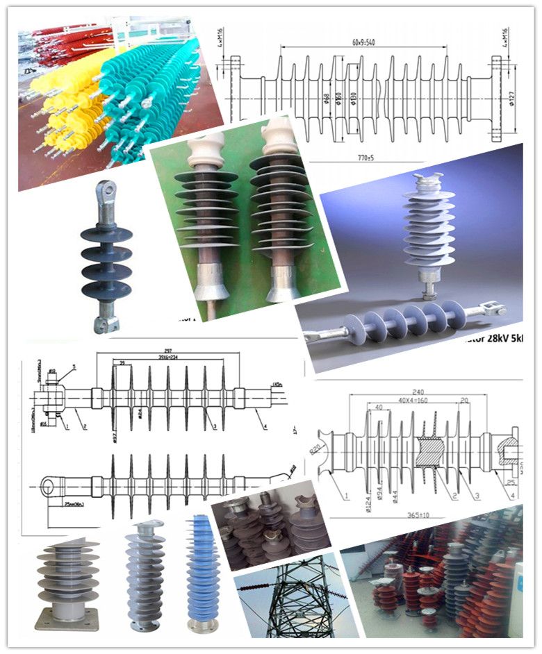 36kv 70kn Polymer Composite Tension Suspension Strain Insulator