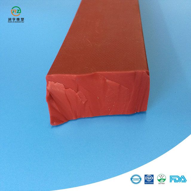 silicone rubber cord industrial grade rubber sealing rod 