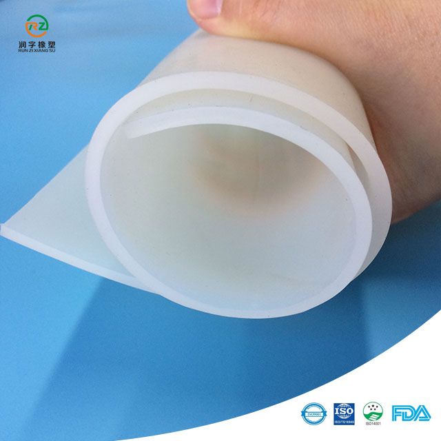 High quality soft HTV silicone rubber sheet smooth/mat