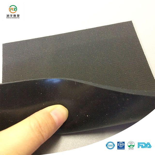 High quality soft HTV silicone rubber sheet smooth/mat