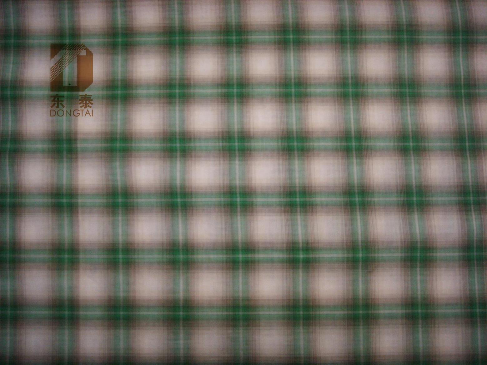 Poplin Checked Fabric