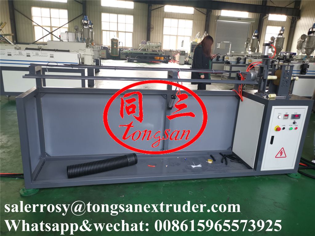 corrugated conduit machine for making PP PE PVC electtric corrugated conduit