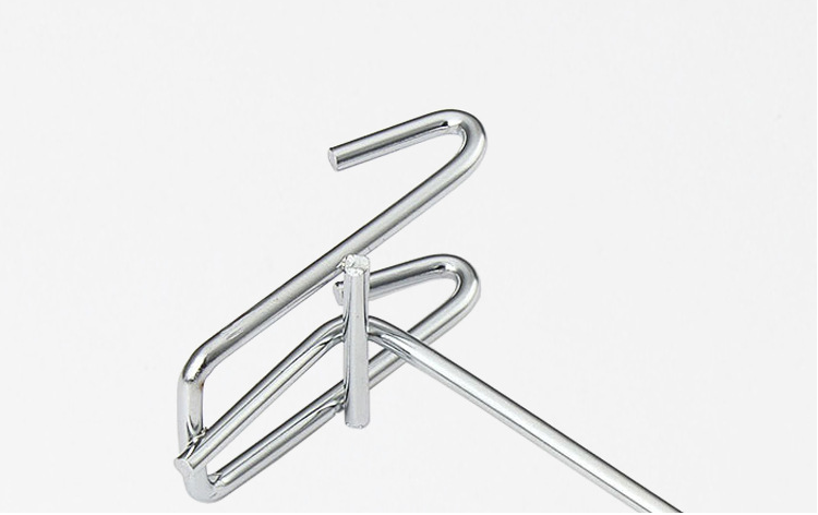 Metal display hanging hook for gridwall