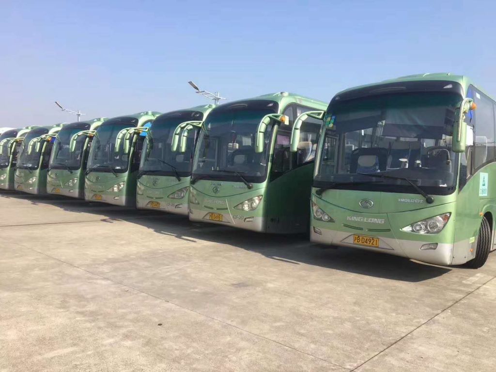 Price of kinglong luxury 51 seats city bus used school buses for sale 