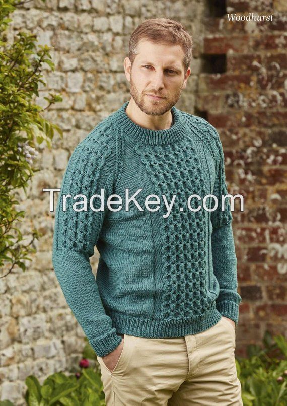 Hand Knitted Woolen Sweater men