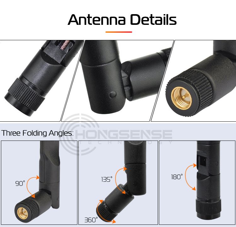 High gain 7dbi 2.4G 4G wifi signal antenna