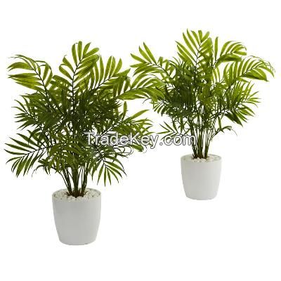 Artificial Date Palm Tree for Indoor Outdoor Decoration for Sale Flowers Plastic