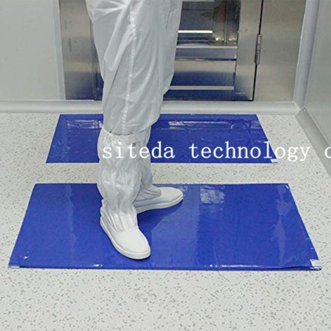 hina Supplier High Tackiness Disposable Sticky Entrance Mat For Trapper Dust Clean Room