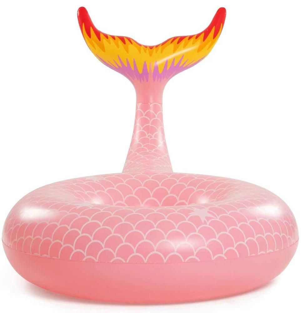 Inflatable pool float Inflatable mermaid float