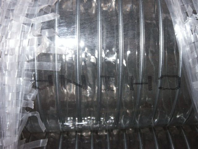 PVC SPRING WATER HOSE, CLEAR (  with STEEL WIRE HELIX INSIDE )