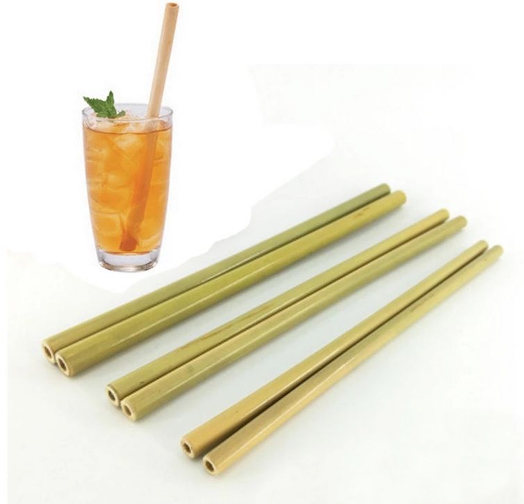 20cm Bamboo Straw for Drinking