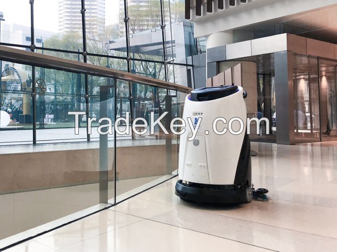 Autonomous Scrubber robots cleaner CE certified 