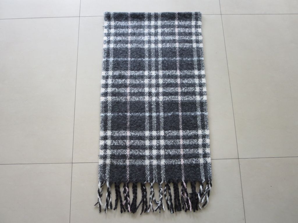 Winter style warm woven scarf