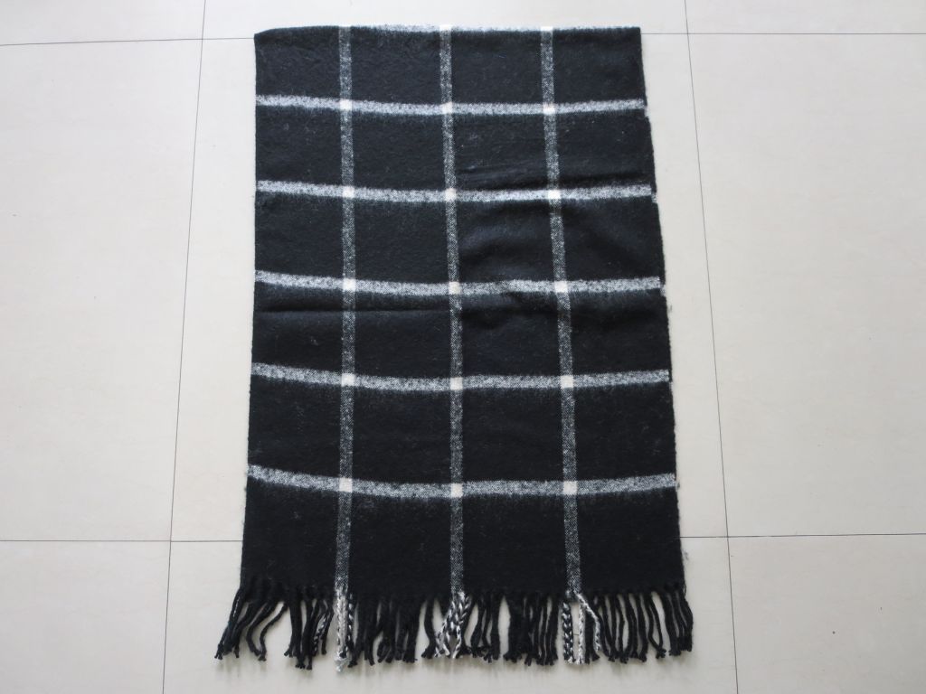 Winter style warm woven scarf