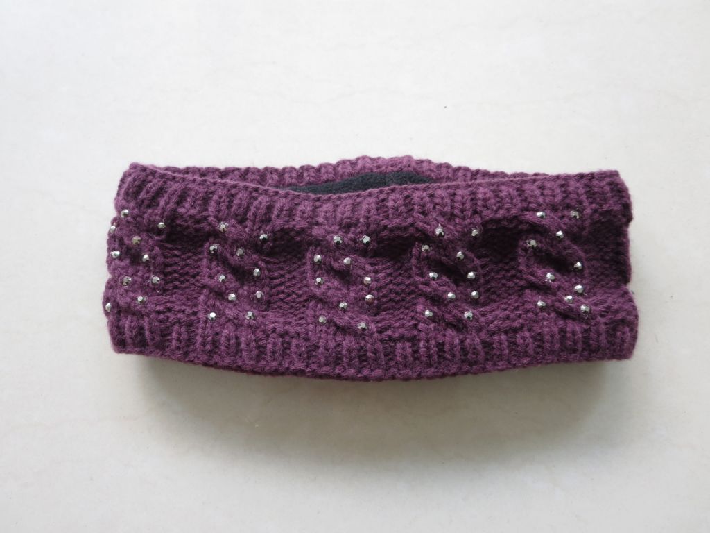 Fashion headband with diamond