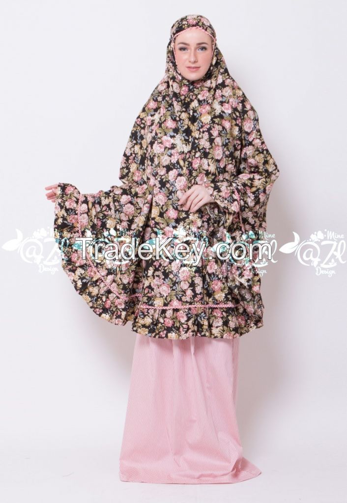 Premium JAPANese Cotton Mukena [ Prayer Set }