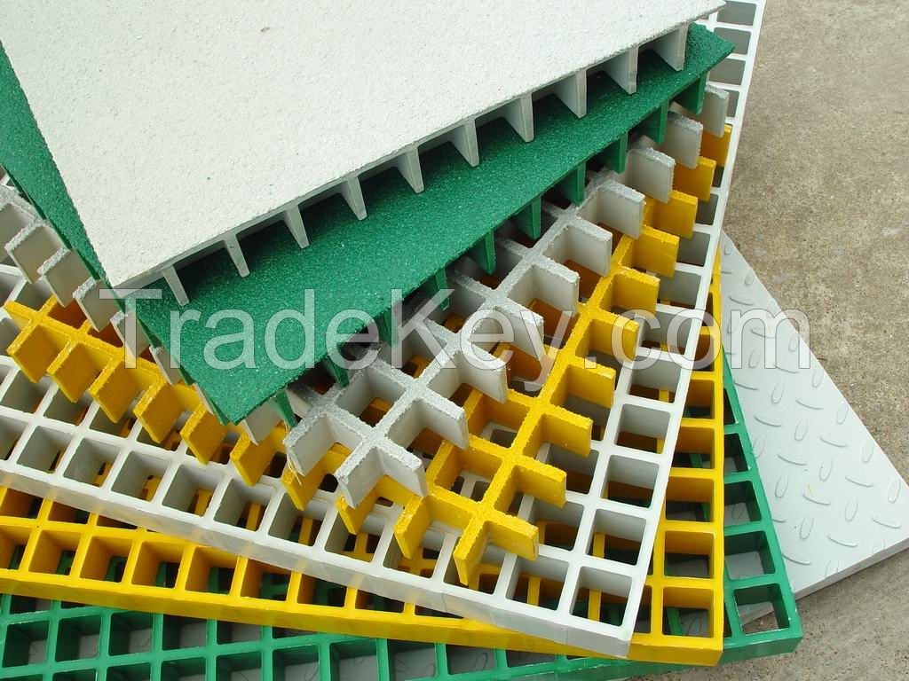 FRP grating, fiberglass grating, molded fiberglass grating