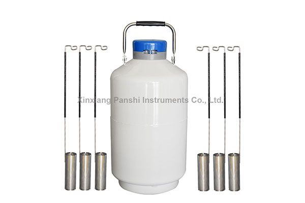 PANSHI CE certified high quality Lab/Medical portable liquid nitrogen storage tank , 10L 