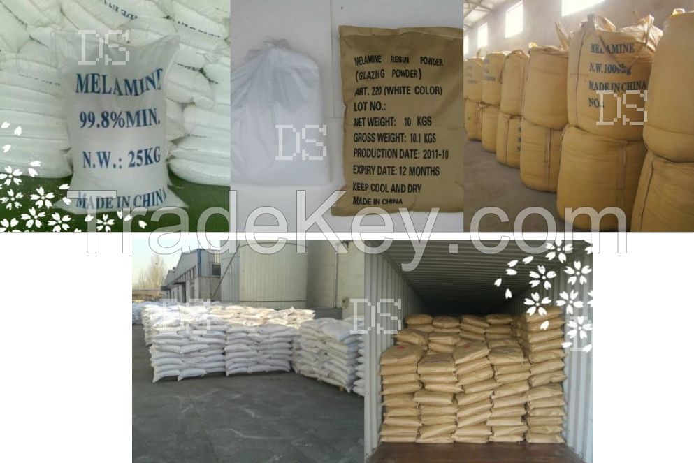 High Quality Manufacturer Glazing Melamine Powder 99.8%