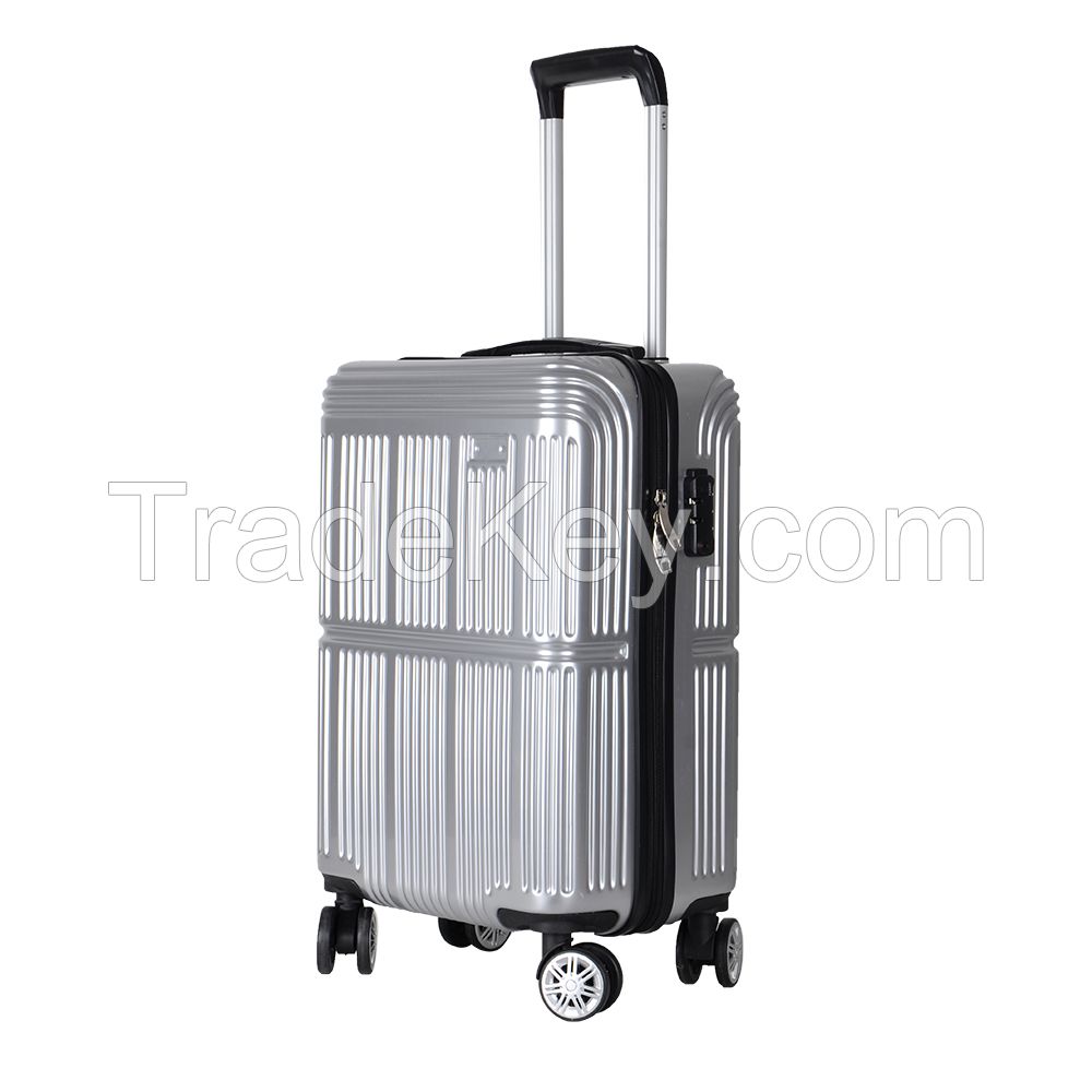 Wholesale 3 Pcs set elegant travel trolley luggage 