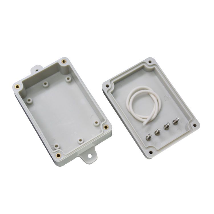 Custom electronic plastic enclosure junction box