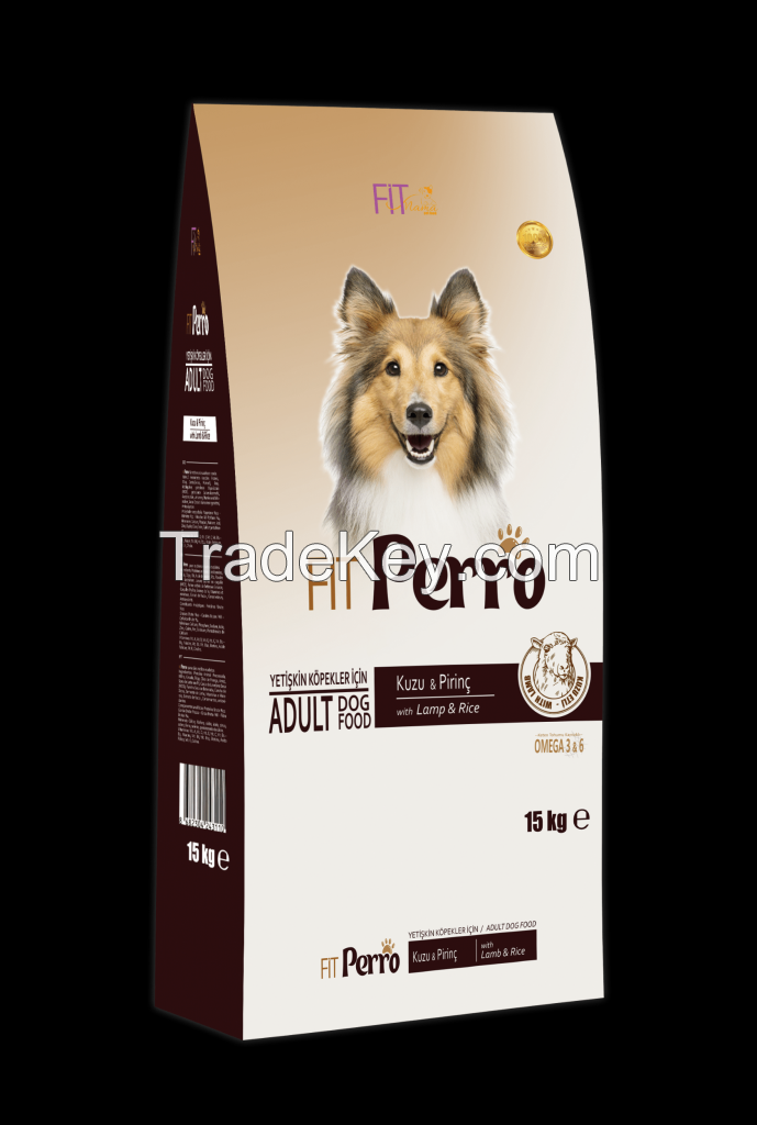 F&Auml;&deg;TPerro Adult Dog Food Lamp &amp; Rice