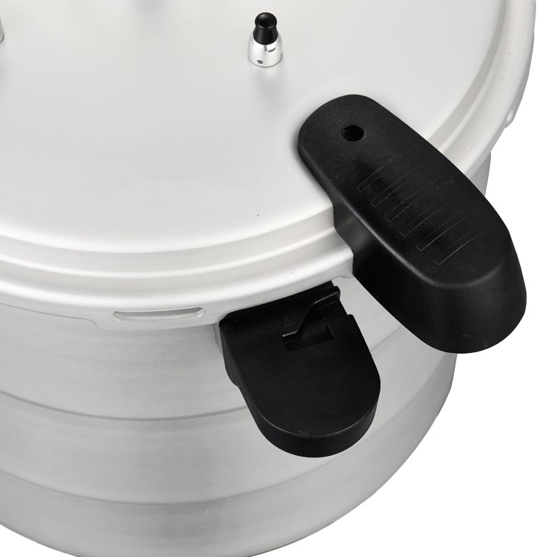 Double bottom magnetic pressure cooker