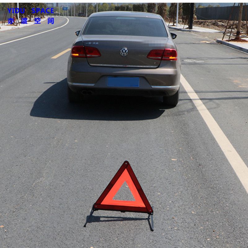 Road safety Emergency Reflective Folding Auto Car Warning Triangle