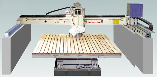 Infrared Fully Automatic Bridge Type Edge Cutting Machine