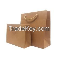 square bottom brown paper bag