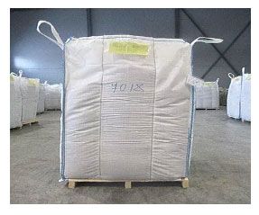 FIBC jumbo bag 110x110x130cm for wood pellet
