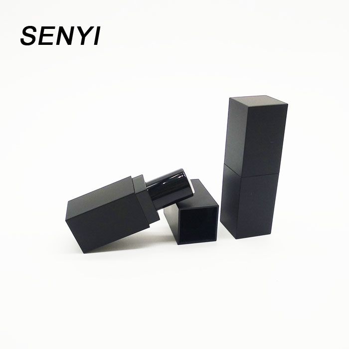 Square Matte Empty Lipstick Tubes Packaging for Cosmetic Makeup Lipgloss Tube Lip Balm Containers