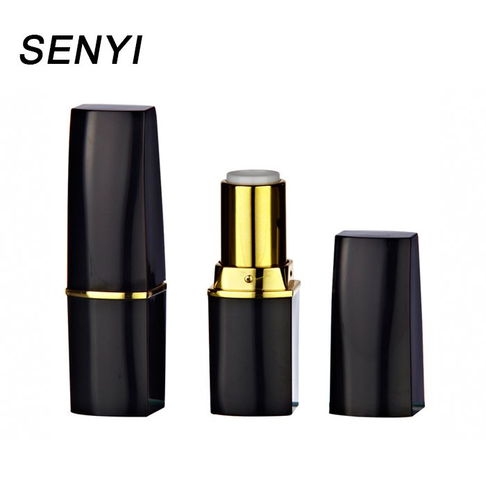 New Design Golden Lipstick Tubes Packaging Lipstick Packaging Plastic Lipgloss Container Lip Balm Bottle Tube