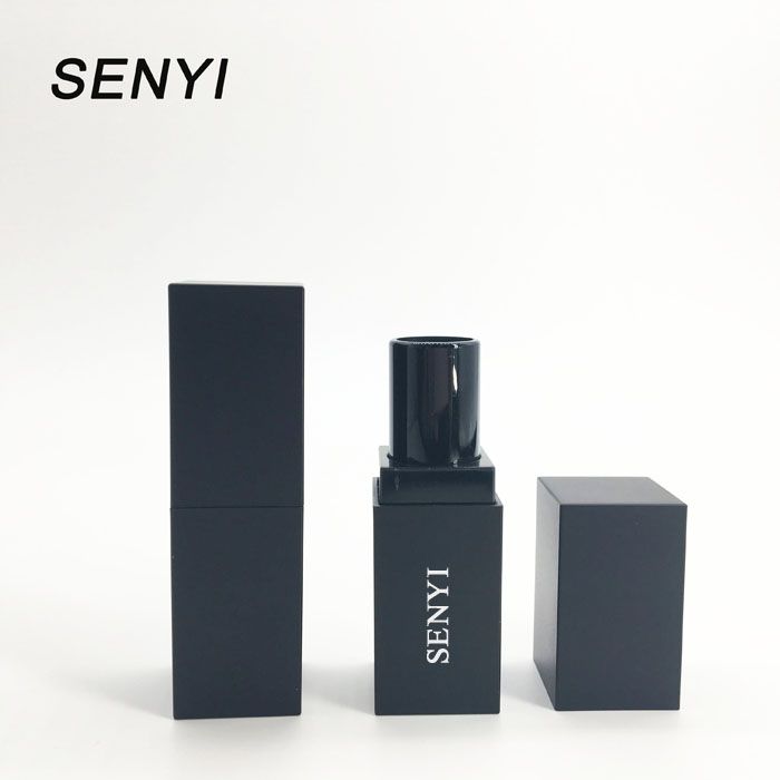 Square Matte Empty Lipstick Tubes Packaging for Cosmetic Makeup Lipgloss Tube Lip Balm Containers