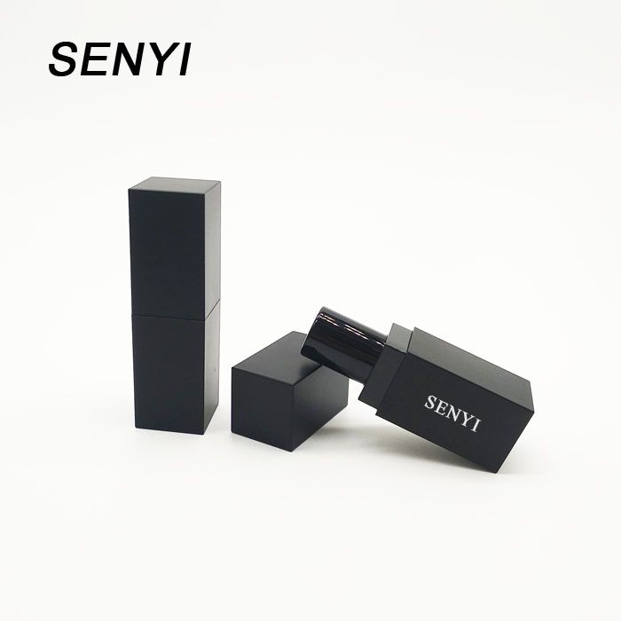 Square Matte Empty Lipstick Tubes Packaging for Cosmetic Makeup Lipgloss Tube Lip Balm Containers