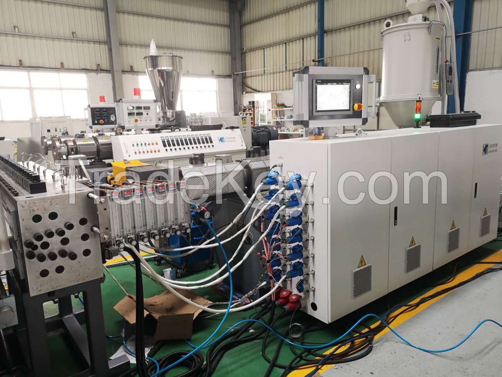 PP PE PC hollow sheet extrusion line