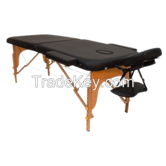 2 section wooden portable massage table